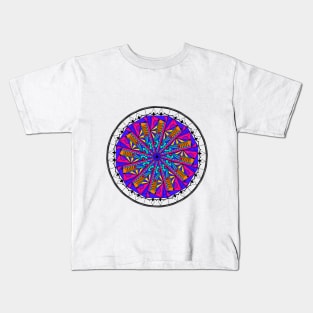 Kaleido Rangoli Kids T-Shirt